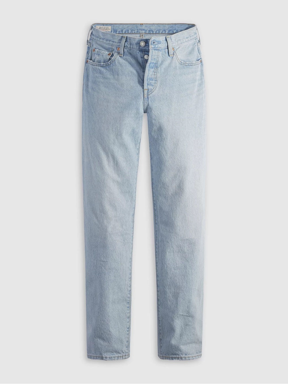 Levi's 26x32 Premium 501 90’s Original Fit Blue Light Wash Straight Leg Jeans